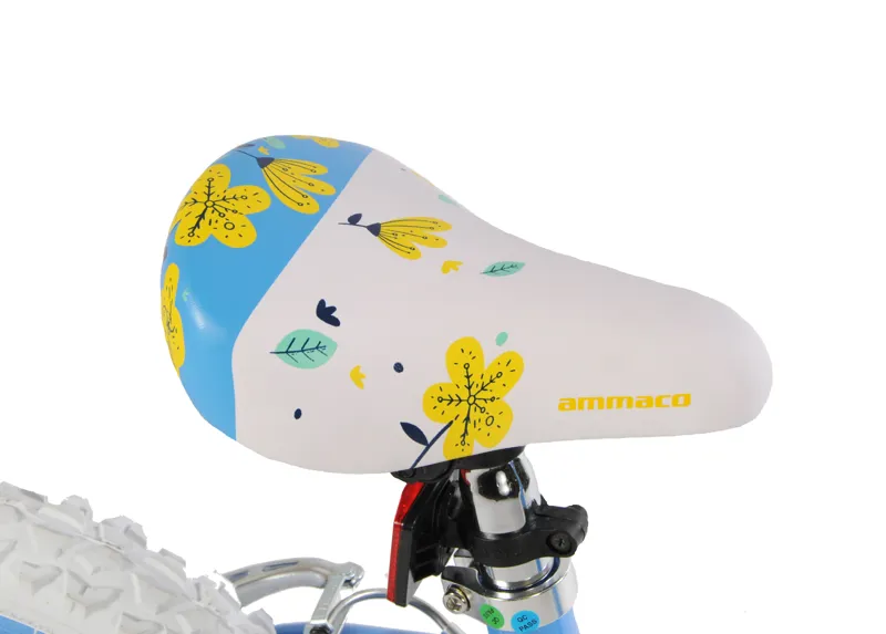 Ammaco Orchid 14 Inch Wheel Kids Bike Blue-4